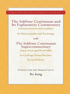 cover image of The Sublime Continuum and Its Explanatory Commentary